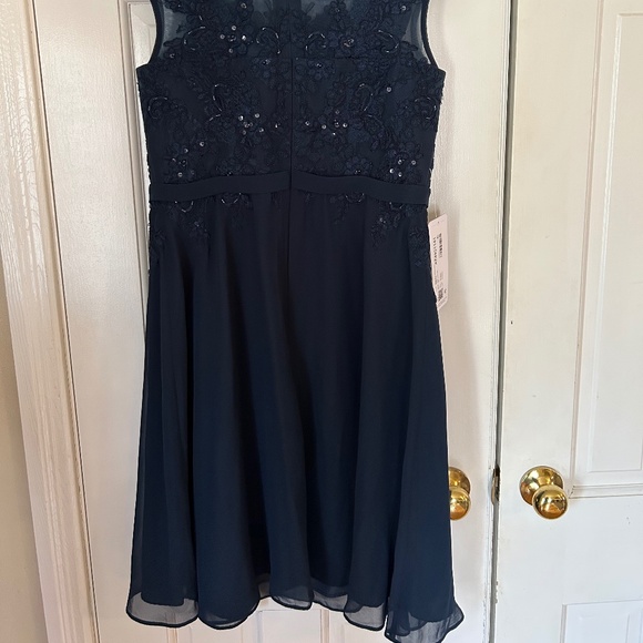 Navy AZAZIE Mother of the Bride Dress - Picture 1 of 7